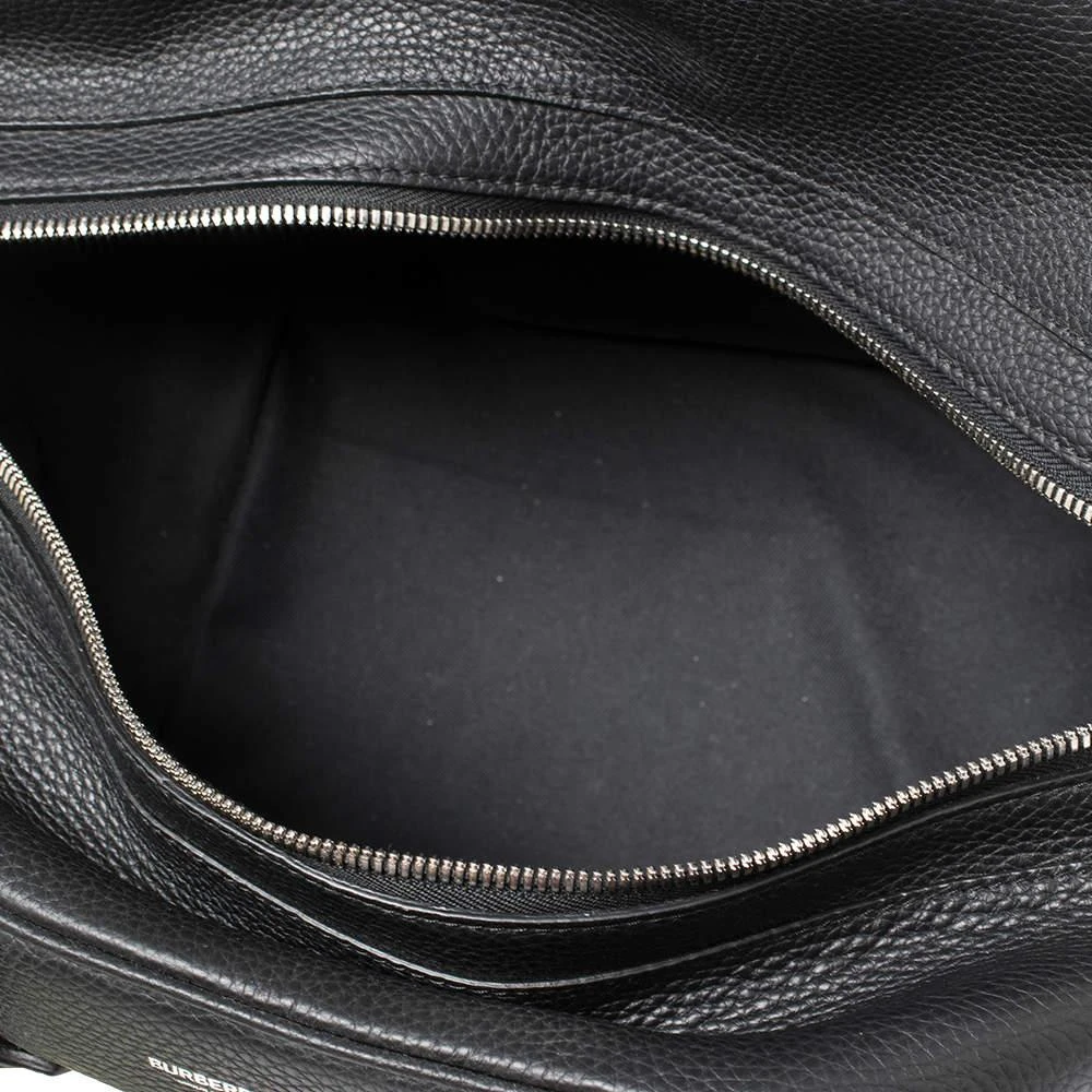 Burberry Black Leather Medium Cube Duffle Bag 商品