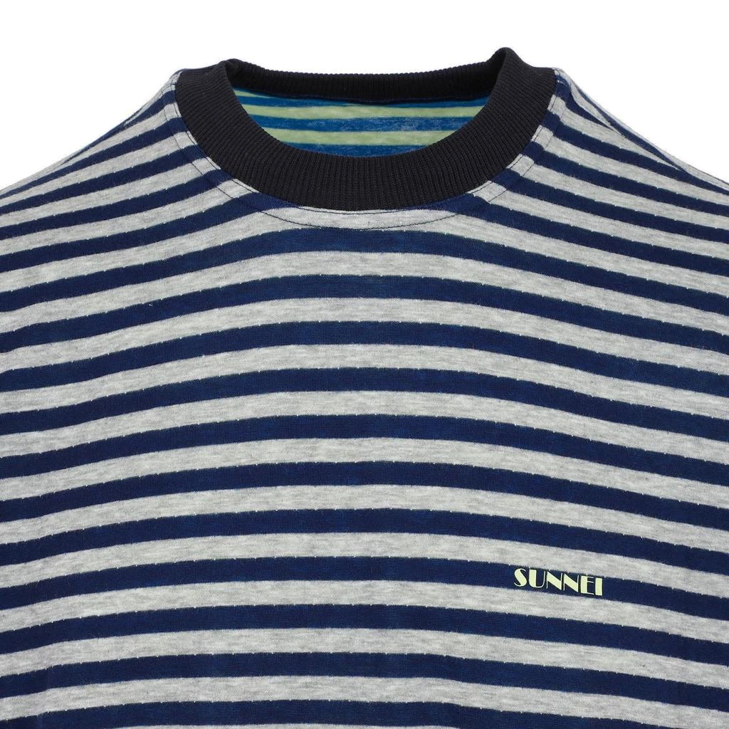 商品SUNNEI|Sunnei Striped Crewneck T-Shirt,价格¥824,第3张图片详细描述