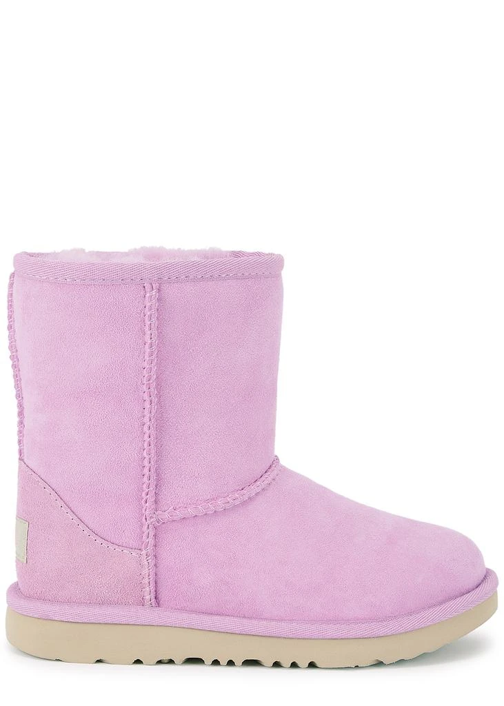 商品UGG|KIDS Classic II pink suede ankle boots (IT31-IT36),价格¥1288,第1张图片