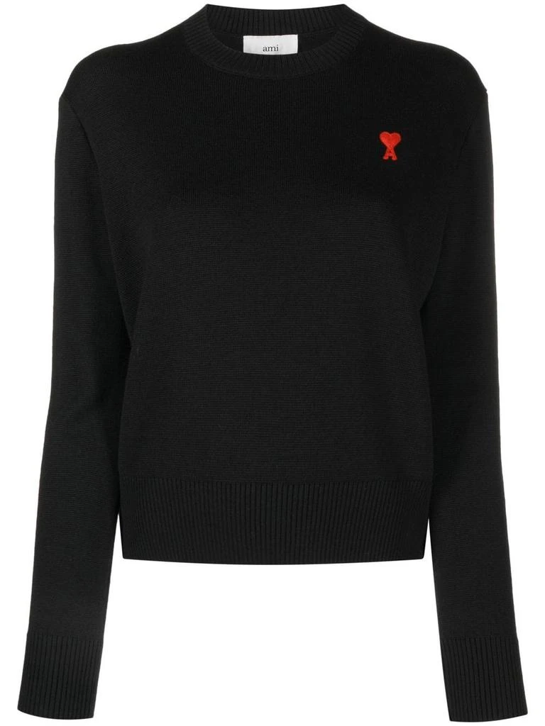 商品AMI|AMI PARIS - Ami De Coeurwool Sweater,价格¥1879,第1张图片