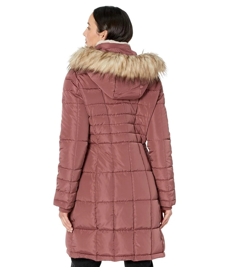 商品Calvin Klein|Walker Puffer with Chest Zip and Faux Fur Trim,价格¥1945,第2张图片详细描述