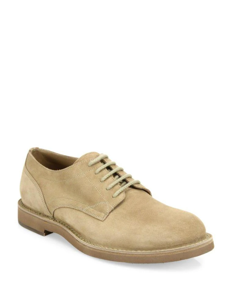 商品Brunello Cucinelli|Suede Derby Shoes,价格¥7456,第1张图片