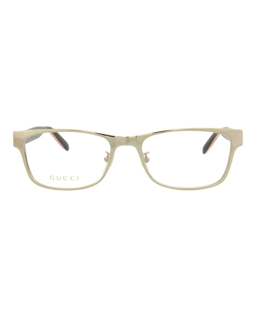 商品Gucci|Square-Frame Titanium Optical Frames,价格¥1000,第1张图片