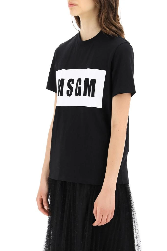 商品MSGM|Msgm Logo Box T Shirt,价格¥448,第4张图片详细描述