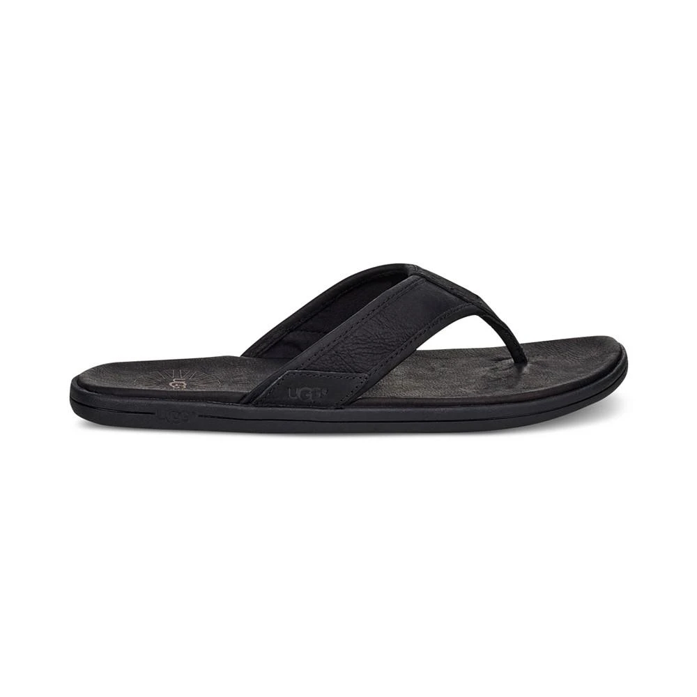 商品UGG|Men's Seaside Leather Lightweight Flip-Flop Sandal,价格¥603,第3张图片详细描述