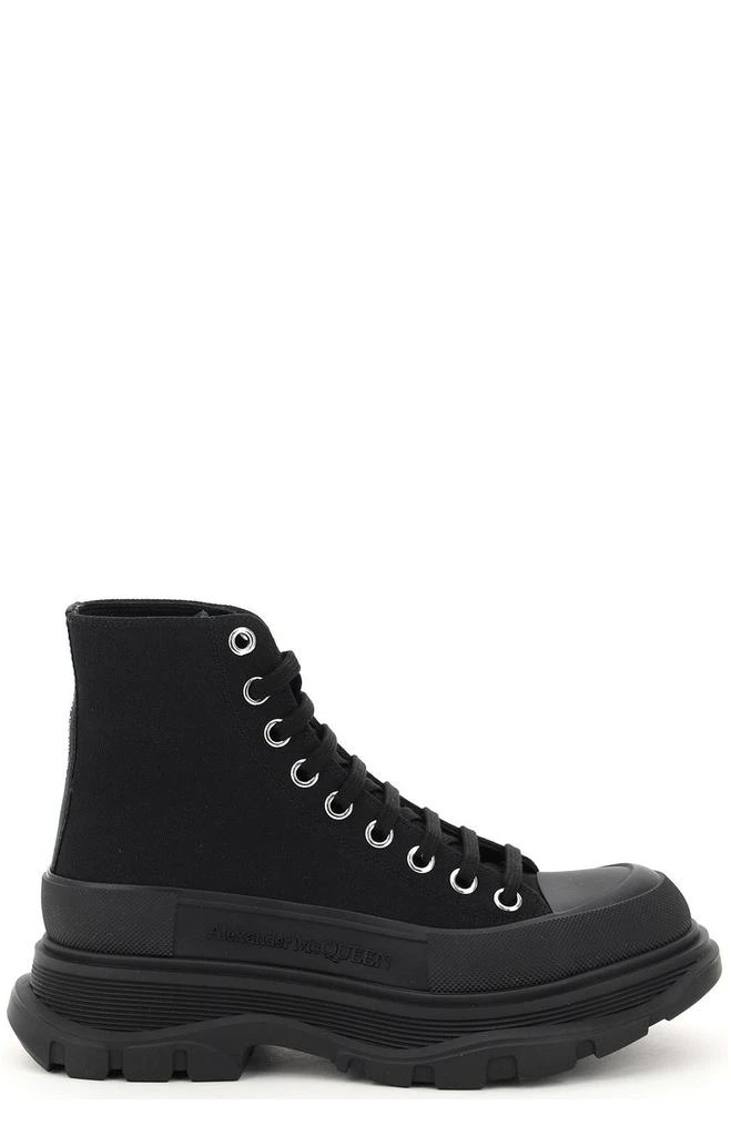 商品Alexander McQueen|Alexander McQueen Tread Slick High-Top Sneakers,价格¥3512-¥4469,第1张图片