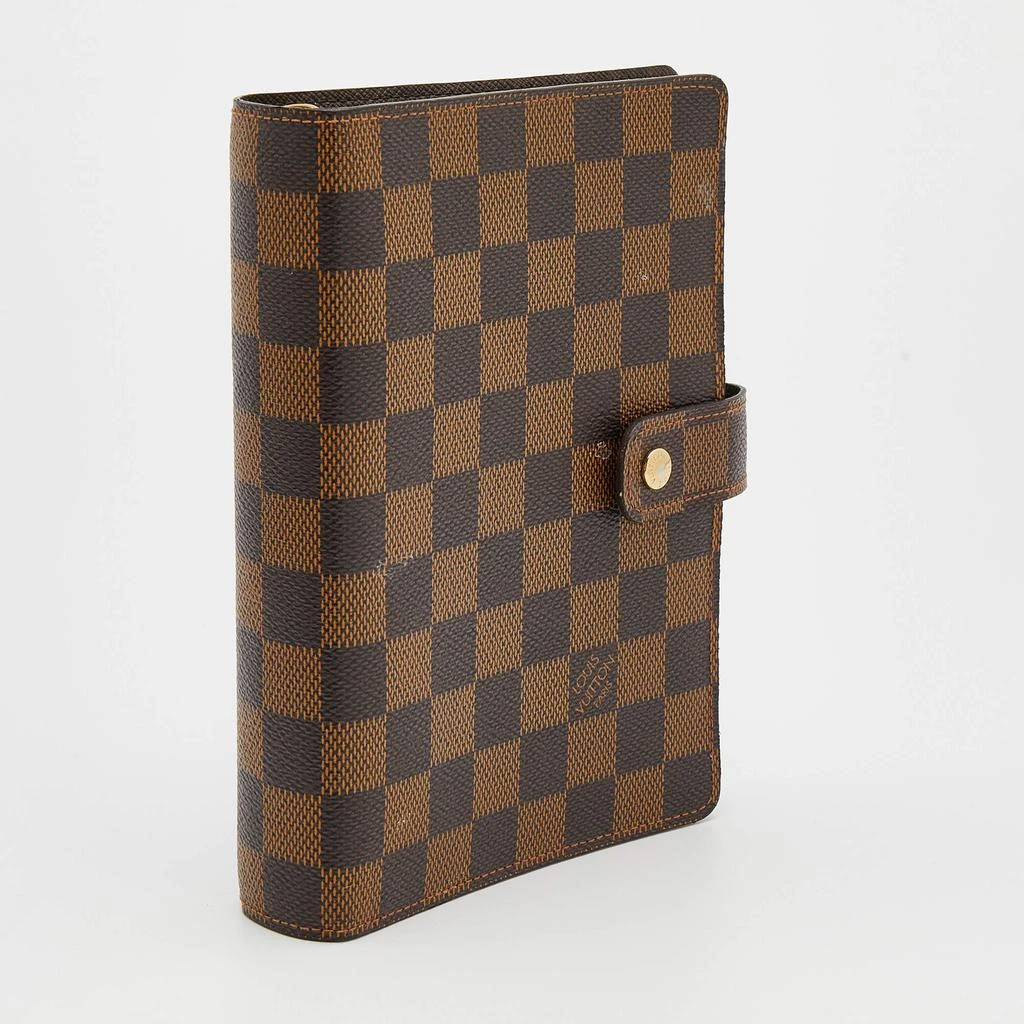 商品[二手商品] Louis Vuitton|Louis Vuitton Damier Ebene Canvas Small Ring Agenda,价格¥3211,第4张图片详细描述