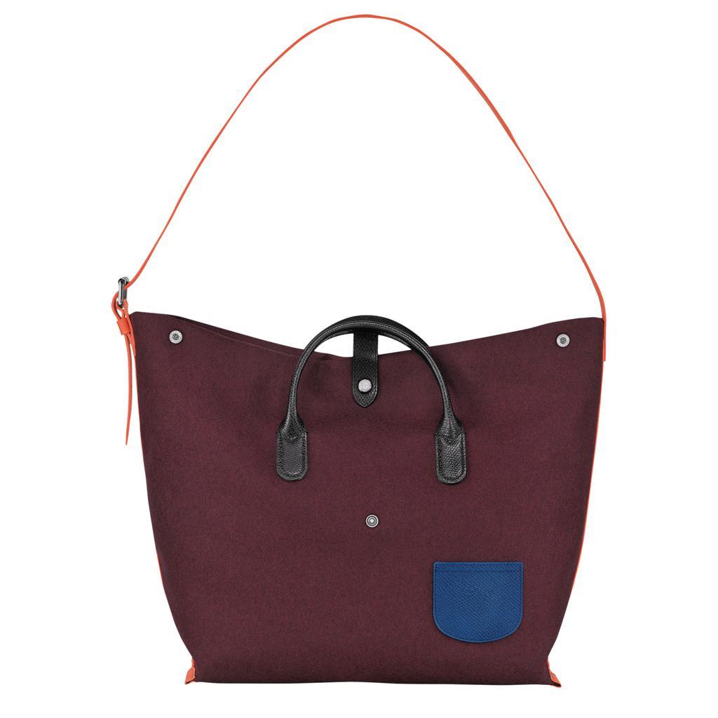 商品Longchamp|珑骧羊毛单肩包,价格¥3319,第1张图片