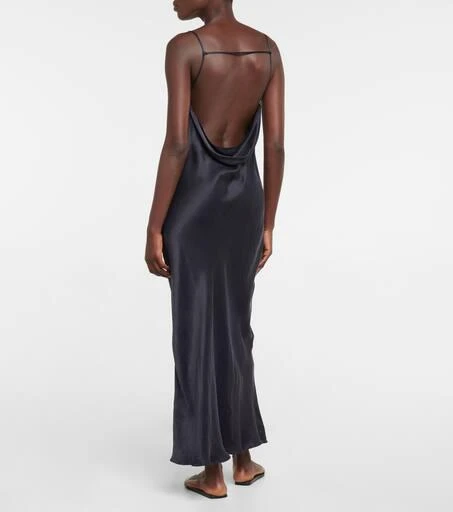 商品The Row|Beffy satin slip dress,价格¥7794,第3张图片详细描述