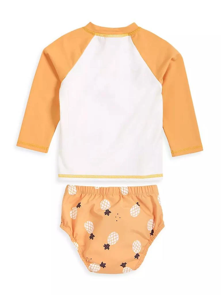 商品Petit Lem|Baby Girl's Rashguard & Swim Diaper Set,价格¥169,第2张图片详细描述