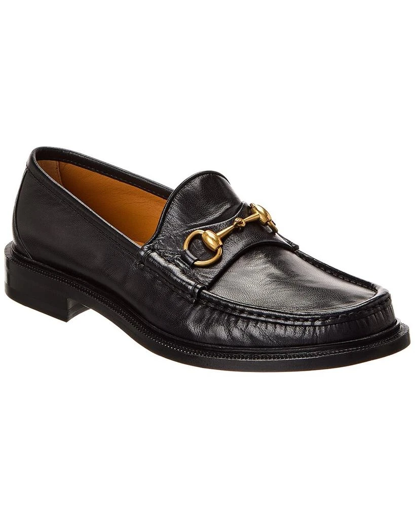 商品Gucci|Gucci Horsebit Leather Loafer,价格¥5624,第1张图片