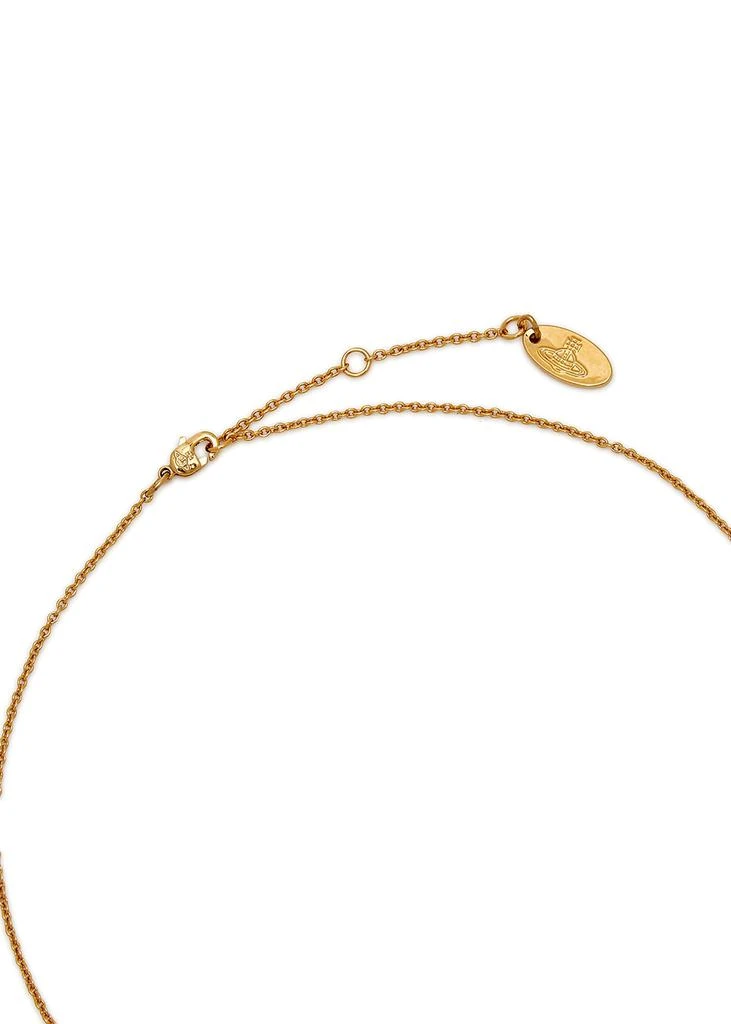 商品Vivienne Westwood|Loudilla orb gold-tone necklace,价格¥1215,第4张图片详细描述