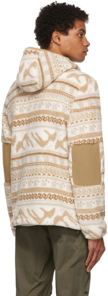 商品The North Face|White & Tan Fair Isle Hoodie,价格¥1369,第3张图片详细描述