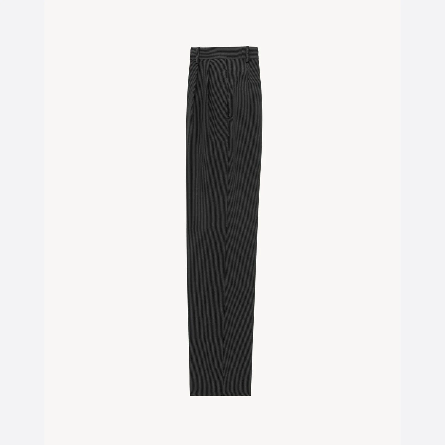 【预售】 YSL圣罗兰 24秋冬 男士 休闲裤 PANTALON LARGE EN TOILE À RAYURES 818291Y2J011095 商品
