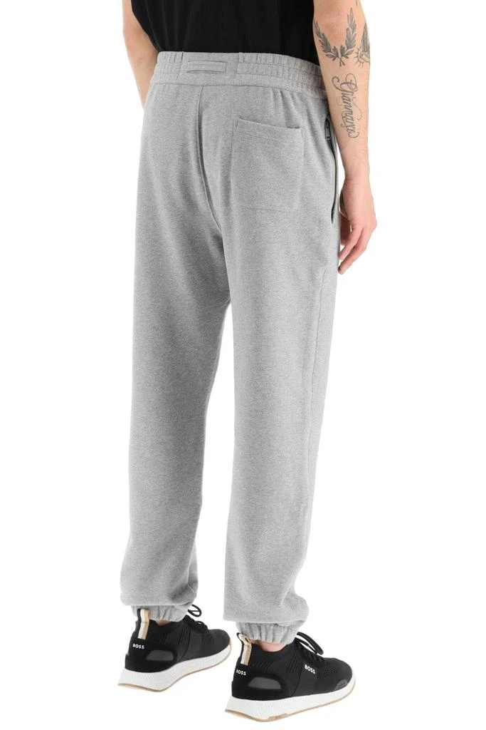 商品Zegna|JOGGER PANTS WITH RUBBERIZED LOGO DETAIL,价格¥999,第4张图片详细描述