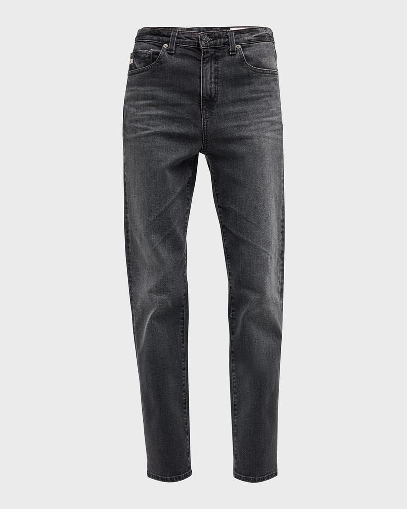商品AG Jeans|Saige High-Rise Straight Ankle Jeans,价格¥1656,第4张图片详细描述