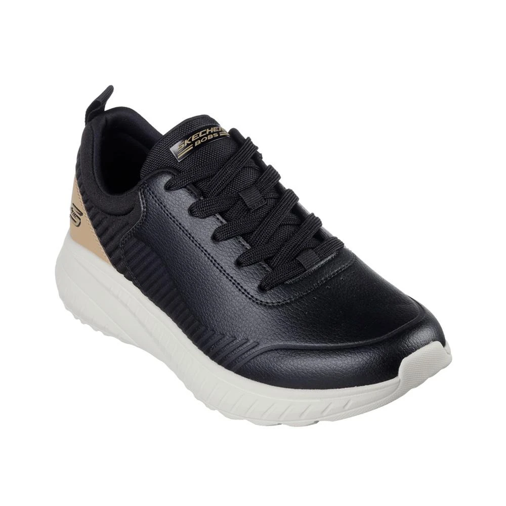 商品SKECHERS|Men's BOBS Sport Squad Chaos - Heel Better Casual Sneakers from Finish Line,价格¥490,第1张图片