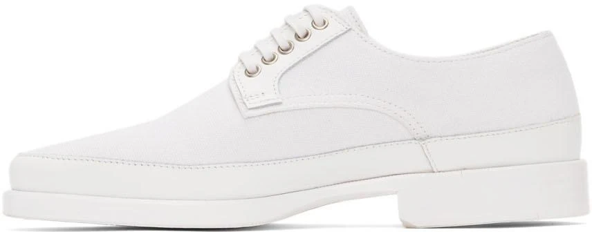 商品Lemaire|White Canvas Derbys,价格¥2110,第3张图片详细描述