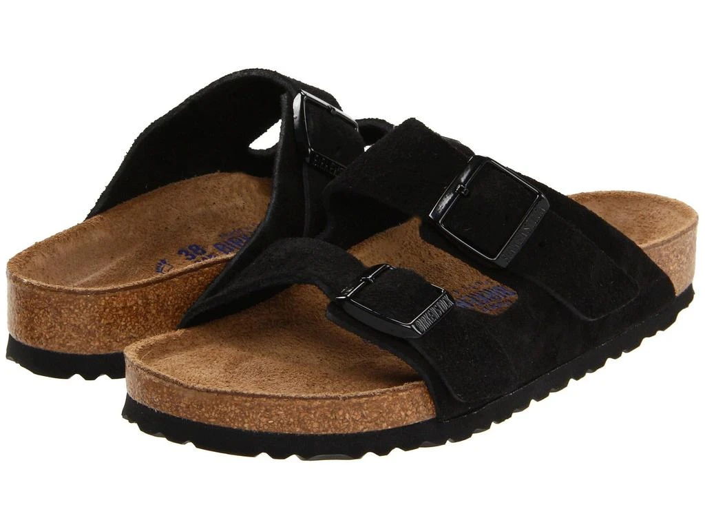 商品Birkenstock|Arizona Soft Footbed  - Suede (Unisex),价格¥1135,第1张图片