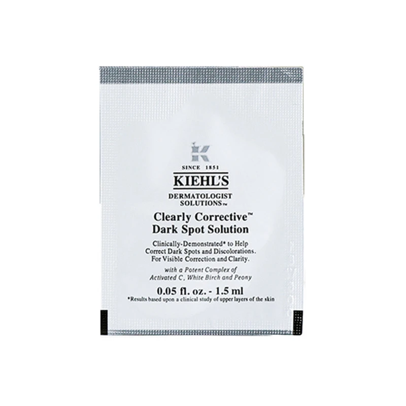 商品Kiehl's|Kiehl's 科颜氏 集焕白均衡亮肤淡斑精华液 1.5ml 片装 中小样,价格¥25,第1张图片