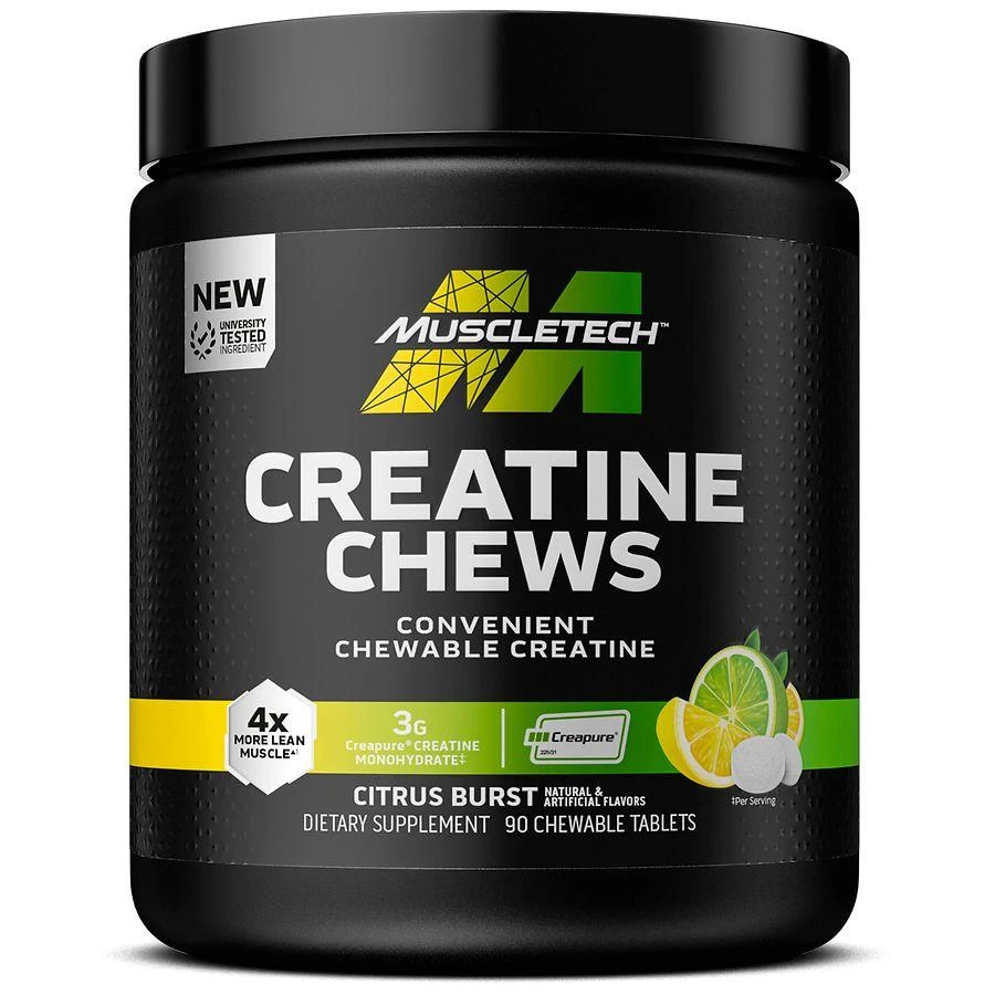 商品MuscleTech|Creatine Chews Citrus Burst,价格¥259,第1张图片