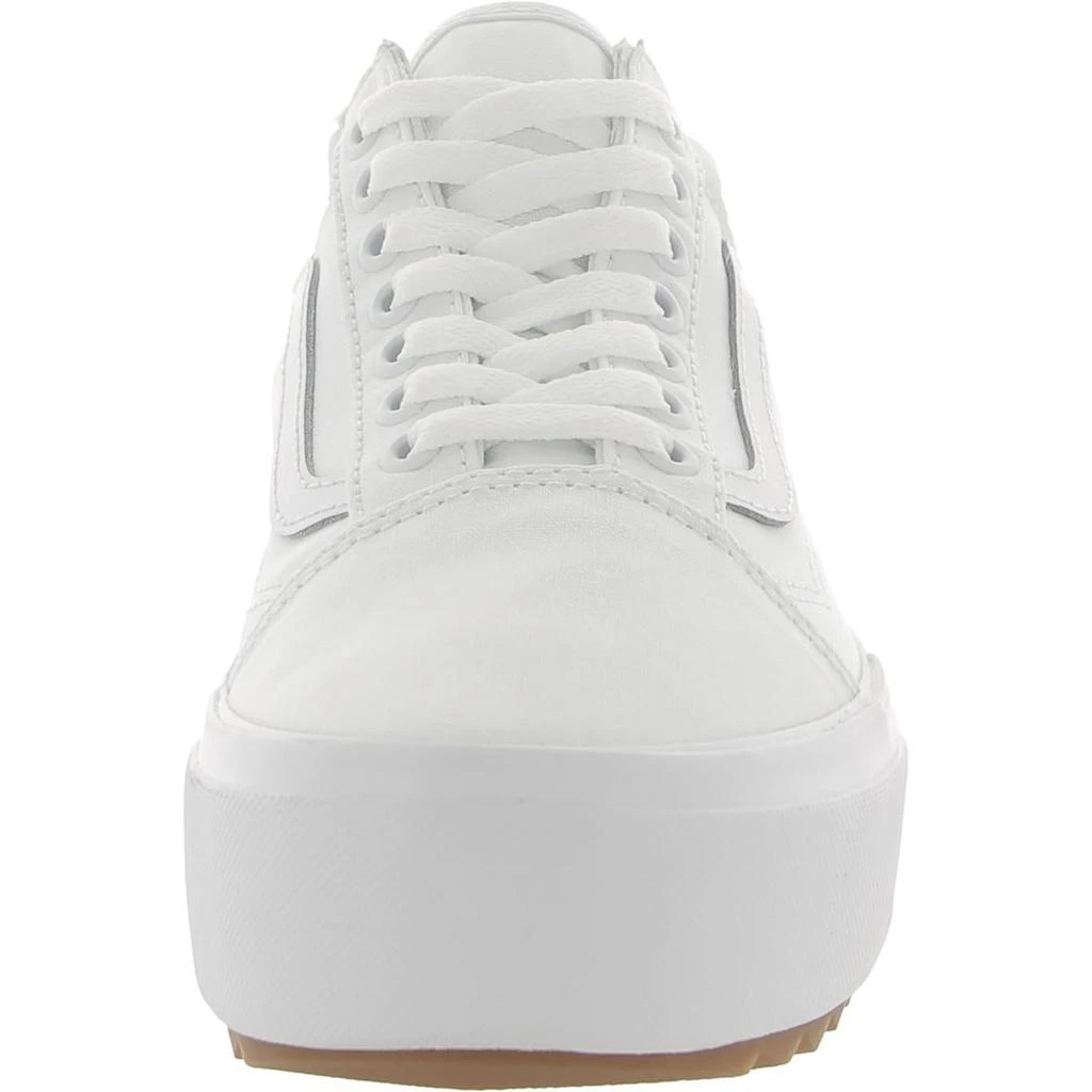 商品Vans|Vans Womens Old Skool Stac Canvas Skater Casual and Fashion Sneakers,价格¥481,第2张图片详细描述