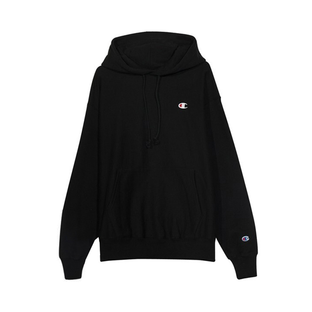 商品[国内直发] CHAMPION|Champion 男士黑色刺绣logo卫衣 GF68-Y06145-001,价格¥310,第1张图片