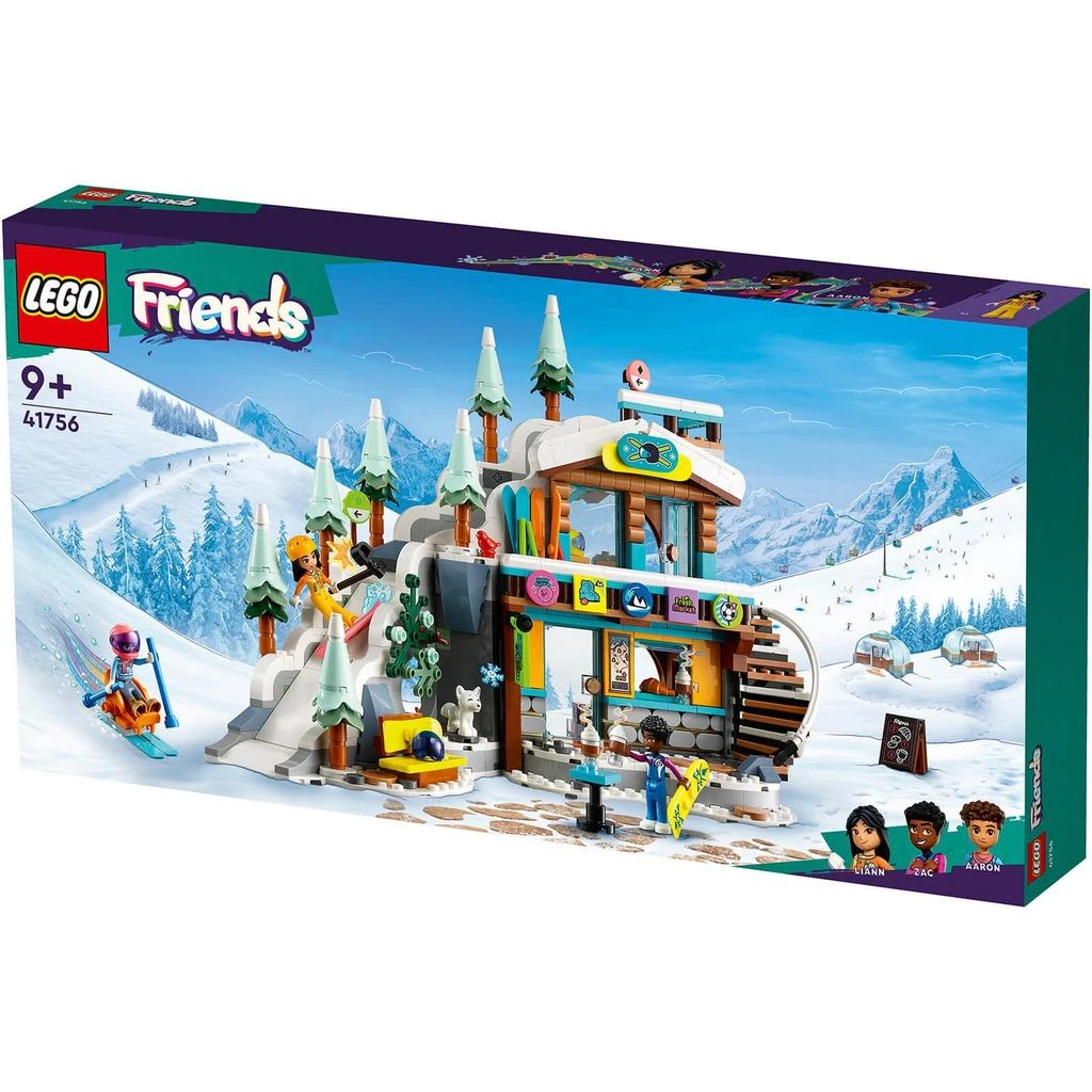 商品LEGO|LEGO Friends Holiday Ski Slope and Café Winter Set 41756,价格¥824,第2张图片详细描述