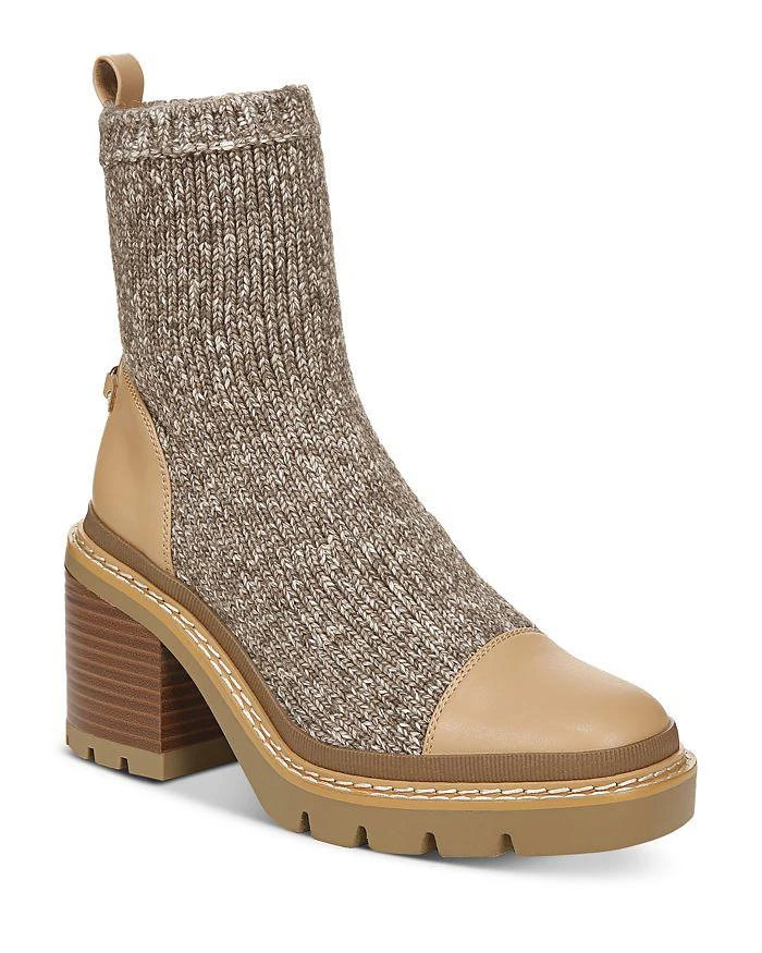 商品Sam Edelman|Women's Rozanna Almond Toe High Heel Stretch Booties,价格¥897,第1张图片