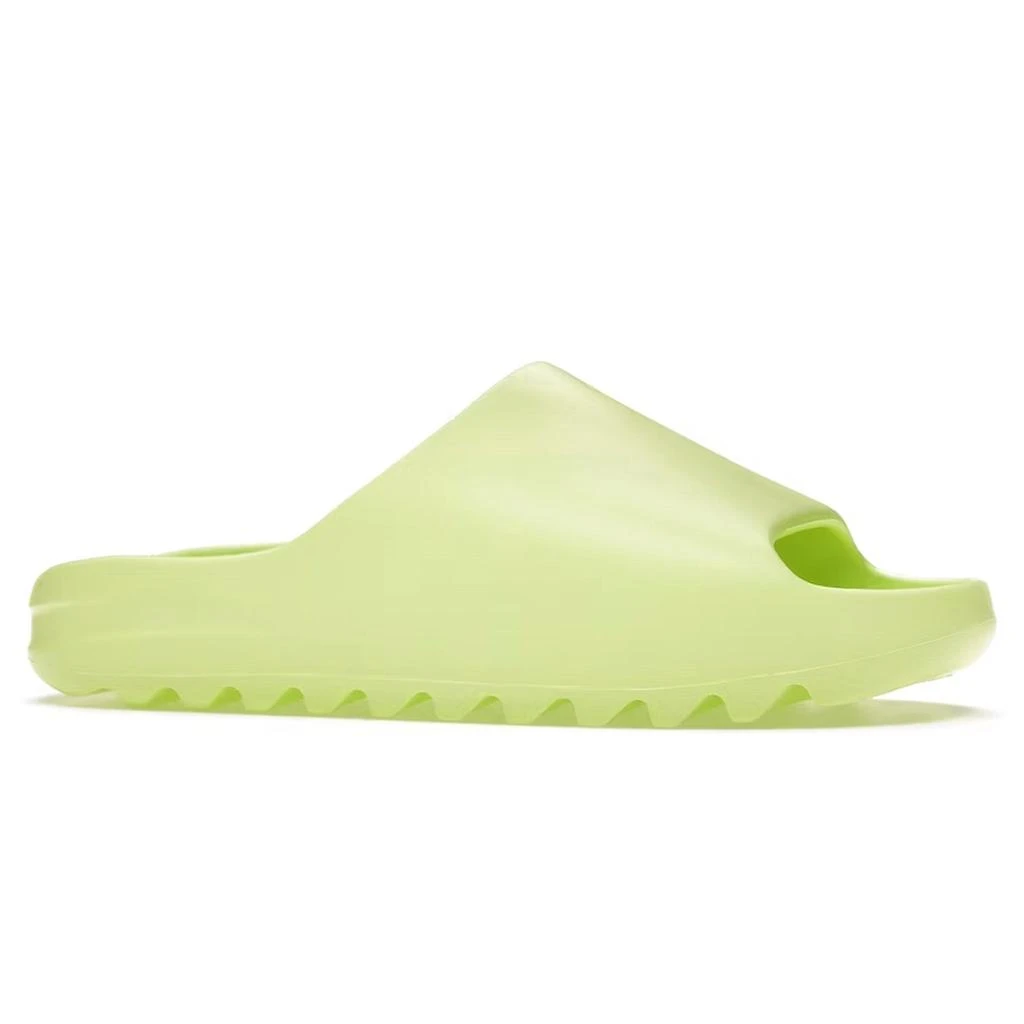 商品YEEZY|Adidas Yeezy Slide Glow Green,价格¥1556,第2张图片详细描述