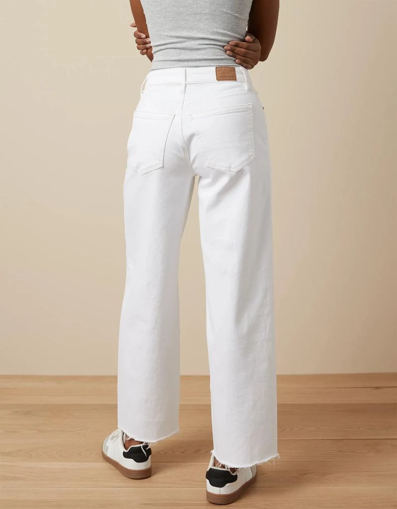 商品AE|AE Strigid Super High-Waisted Baggy Wide-Leg Ankle Jean,价格¥115,第2张图片详细描述