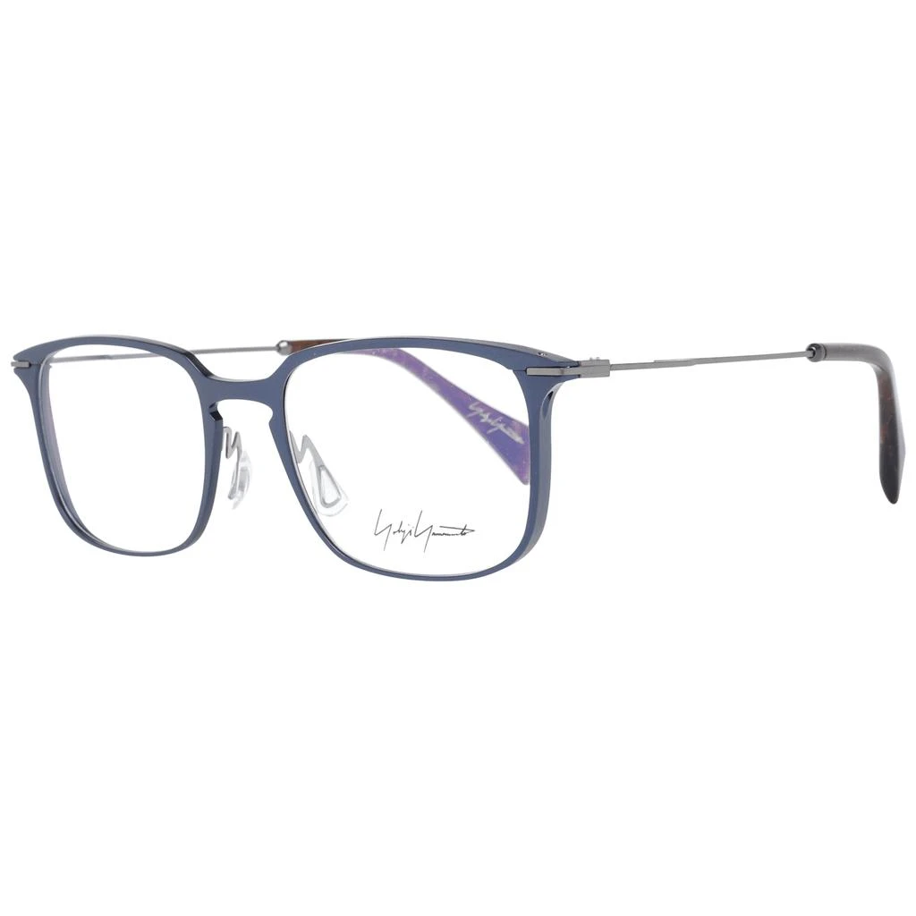 商品YOHJI YAMAMOTO|Yohji Yamamoto Blue  Optical Frames,价格¥616,第1张图片