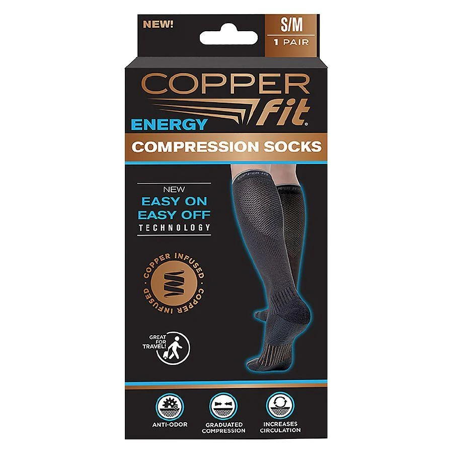 商品Copper Fit|Energy Compression Socks S/M,价格¥96,第1张图片
