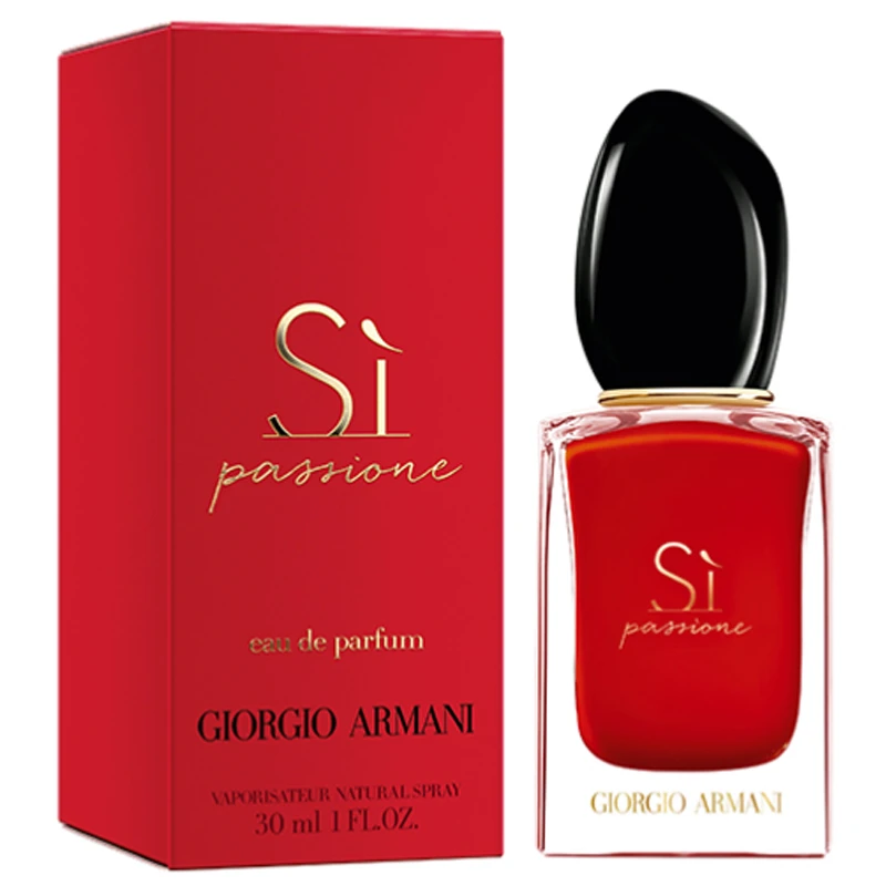 商品Giorgio Armani|阿玛尼 红色Si迷情挚爱女士香水 花果香调淡香浓香 30/50/100ml,价格¥460,第1张图片