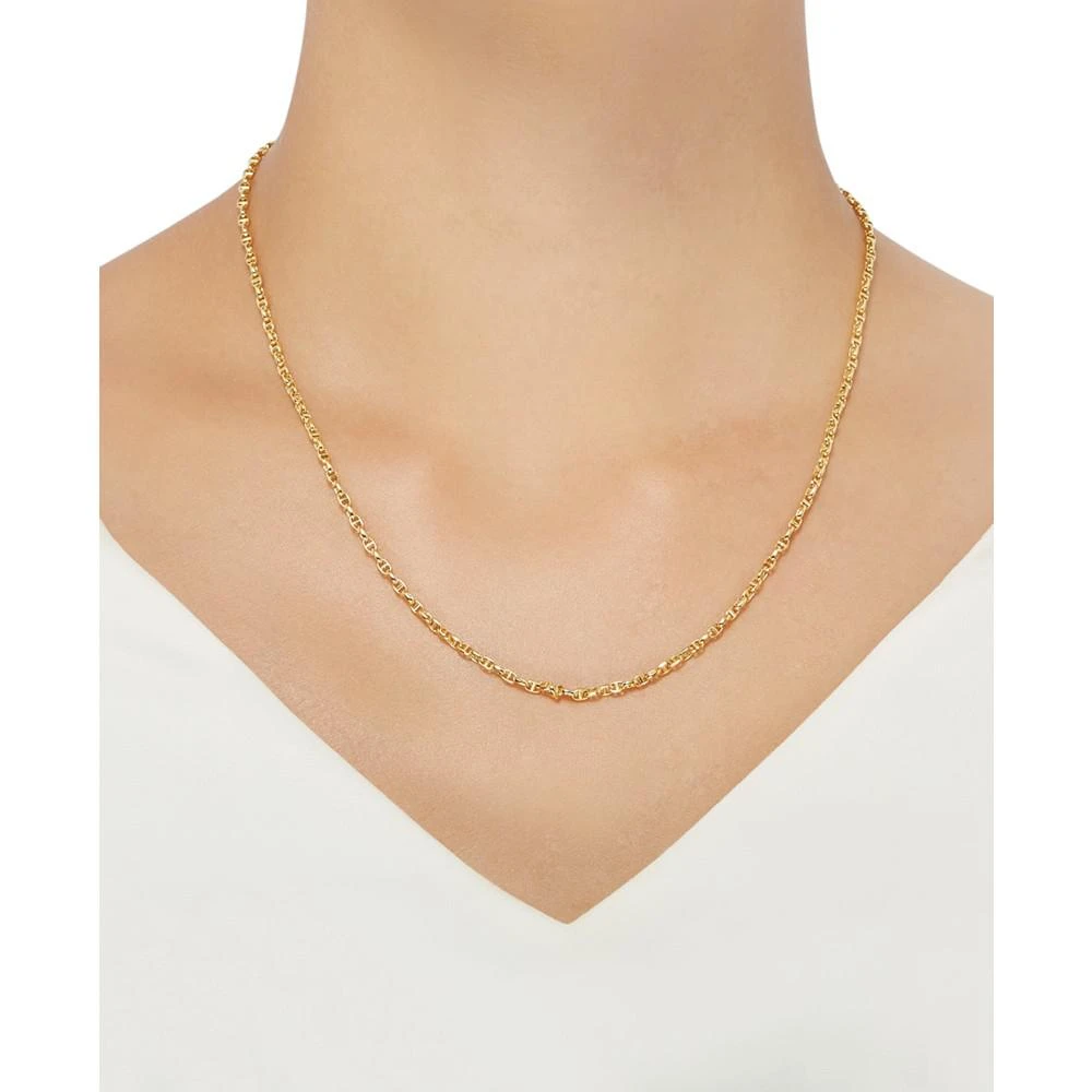 商品Italian Gold|Anchor 20" Chain Necklace in 14k Gold,价格¥9344,第2张图片详细描述