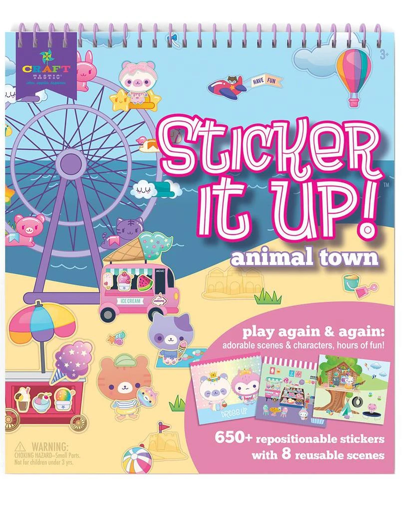 商品Craft-tastic|Craft-tastic Sticker it Up! Animal Town,价格¥95,第1张图片