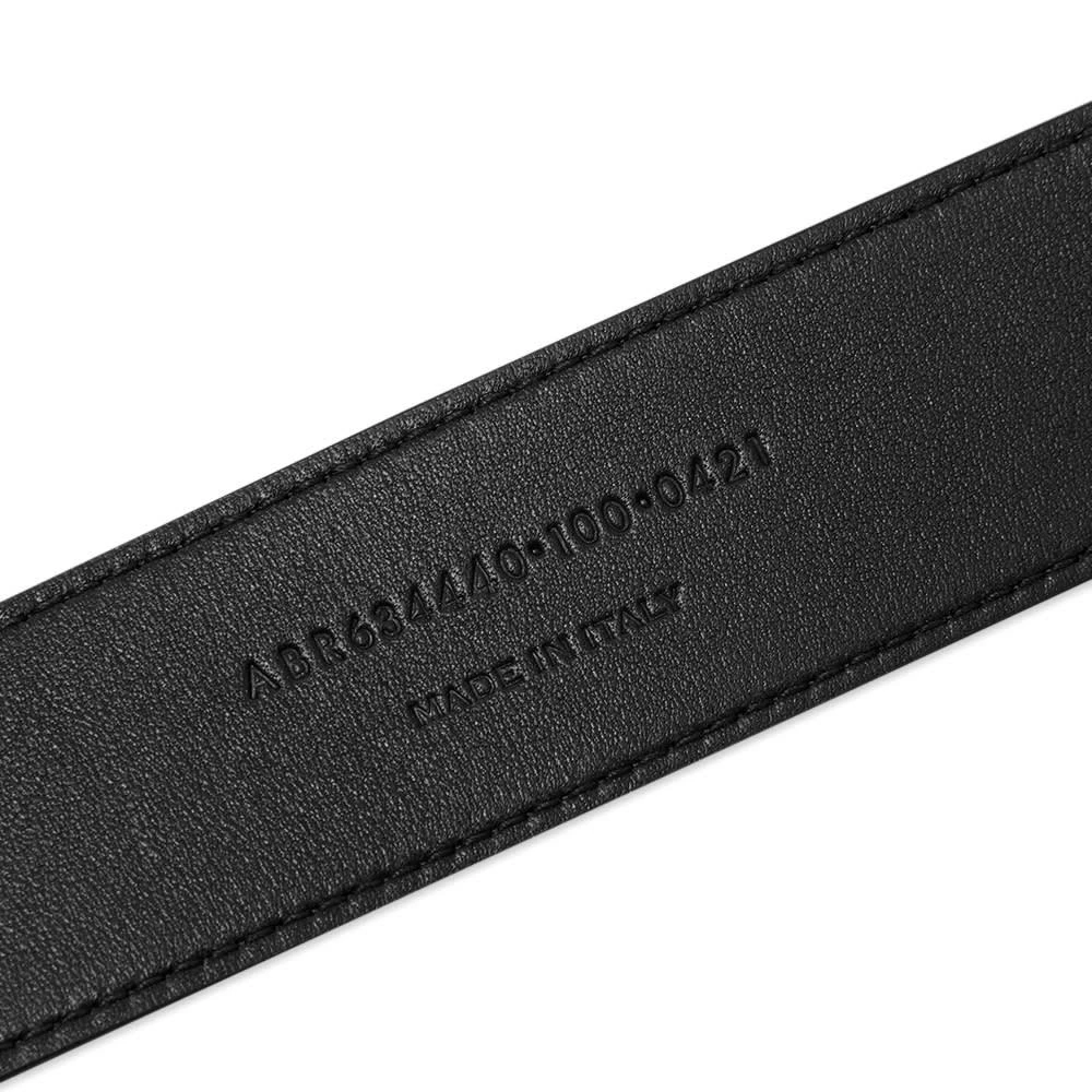 商品Yves Saint Laurent|Saint Laurent Metal Logo Leather Belt,价格¥3334,第3张图片详细描述
