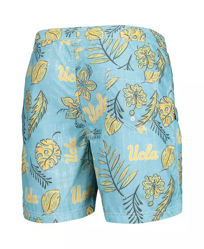 商品Wes & Willy|Men's Light Blue UCLA Bruins Vintage-Like Floral Swim Trunks,价格¥335,第3张图片详细描述