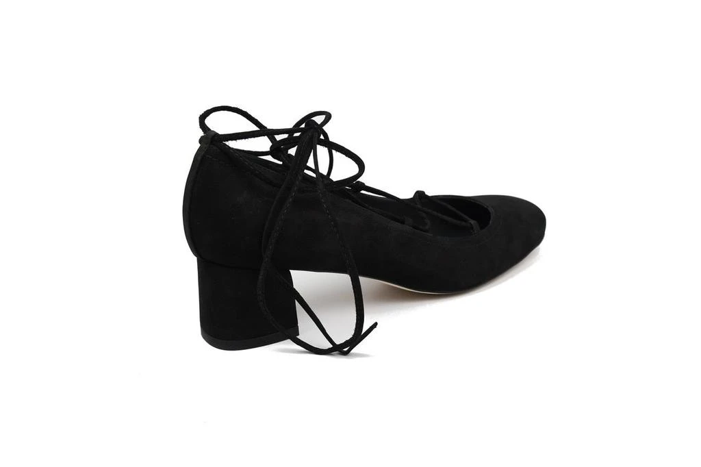 商品Stuart Weitzman|Stuart Weitzman Black Cordon Lace up Mid 50,价格¥1884,第4张图片详细描述