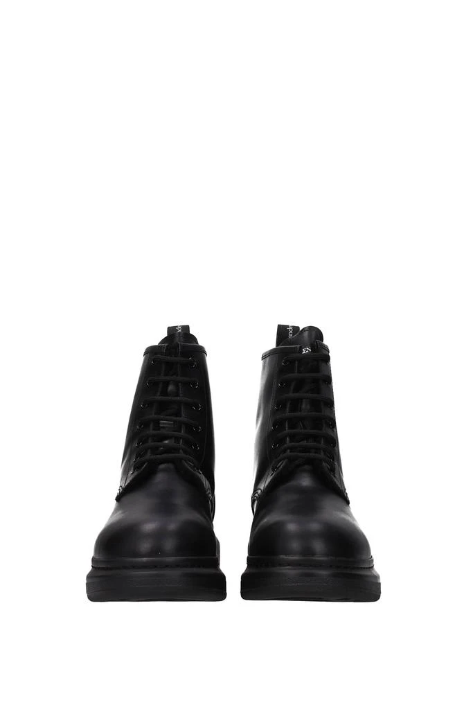 商品Alexander McQueen|Ankle Boot Leather Black,价格¥2624,第3张图片详细描述