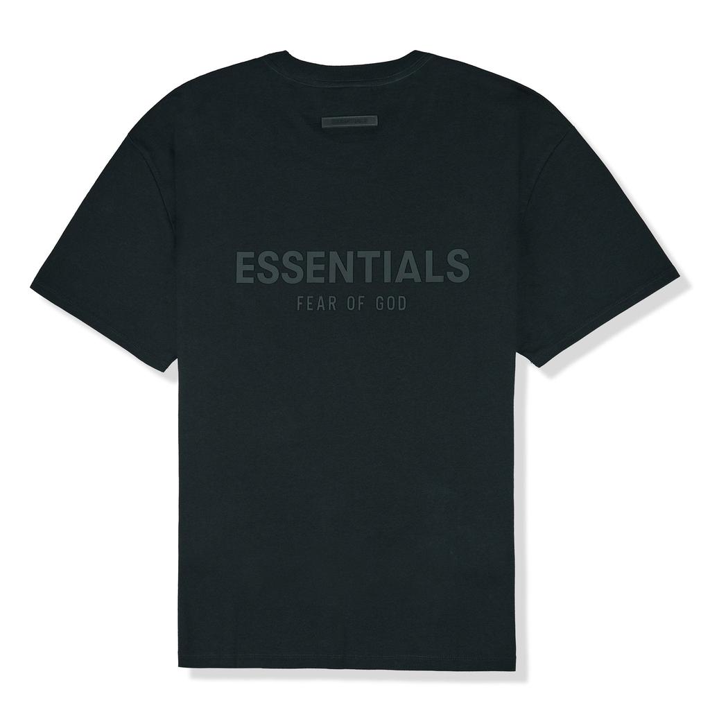 Fear Of God Essentials Reverse Logo Black T Shirt (SS21)商品第1张图片规格展示