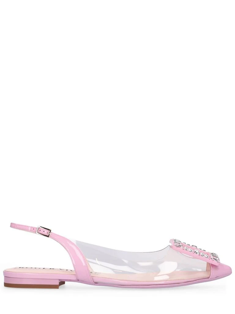 商品Roger Vivier|10mm Gommettine Pvc Slingback Flats,价格¥8806,第1张图片