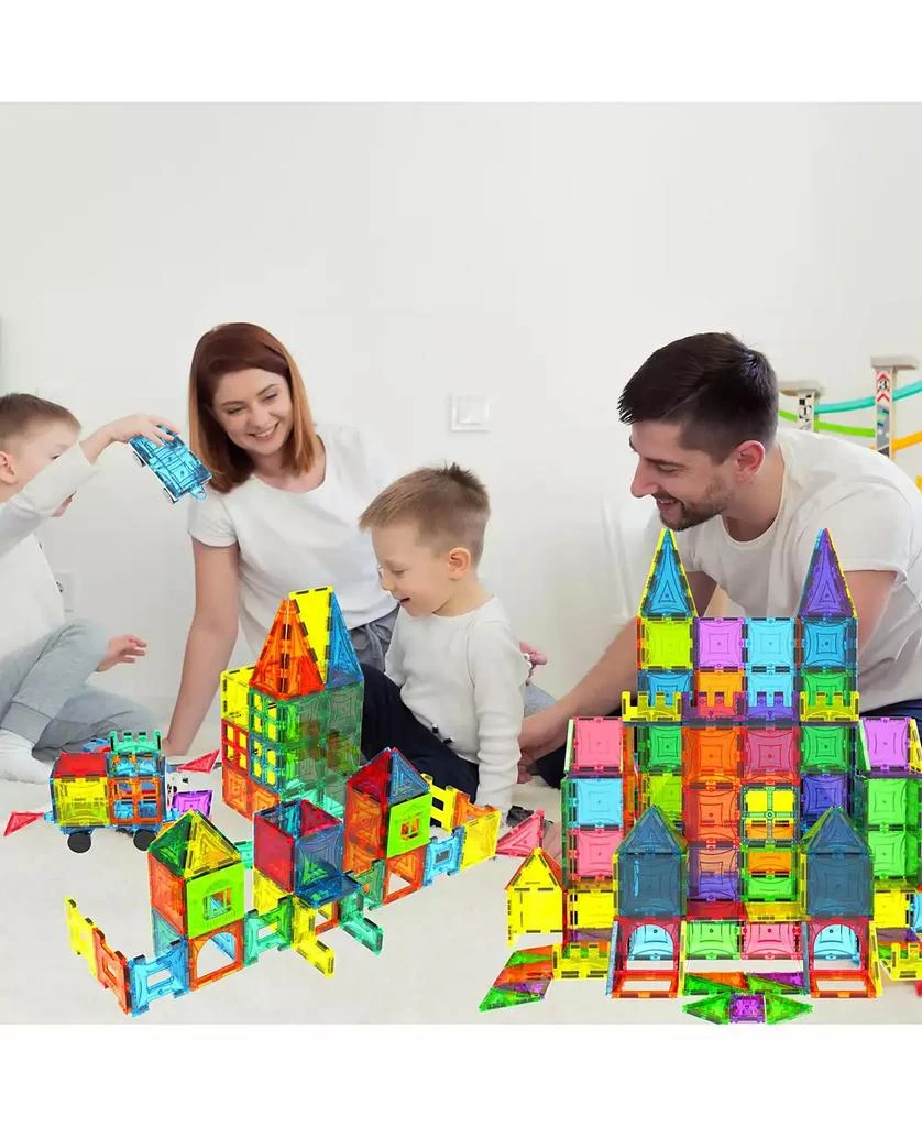 商品Mag-Genius|Magnet Tiles, 141 + 2 Pieces,价格¥561,第4张图片详细描述