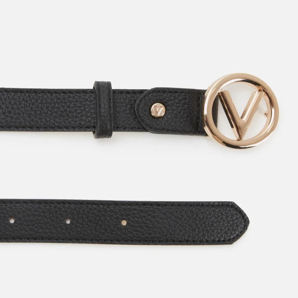 商品Mario Valentino|Valentino Bags Women's Round Belt - Black/Gold,价格¥316,第2张图片详细描述