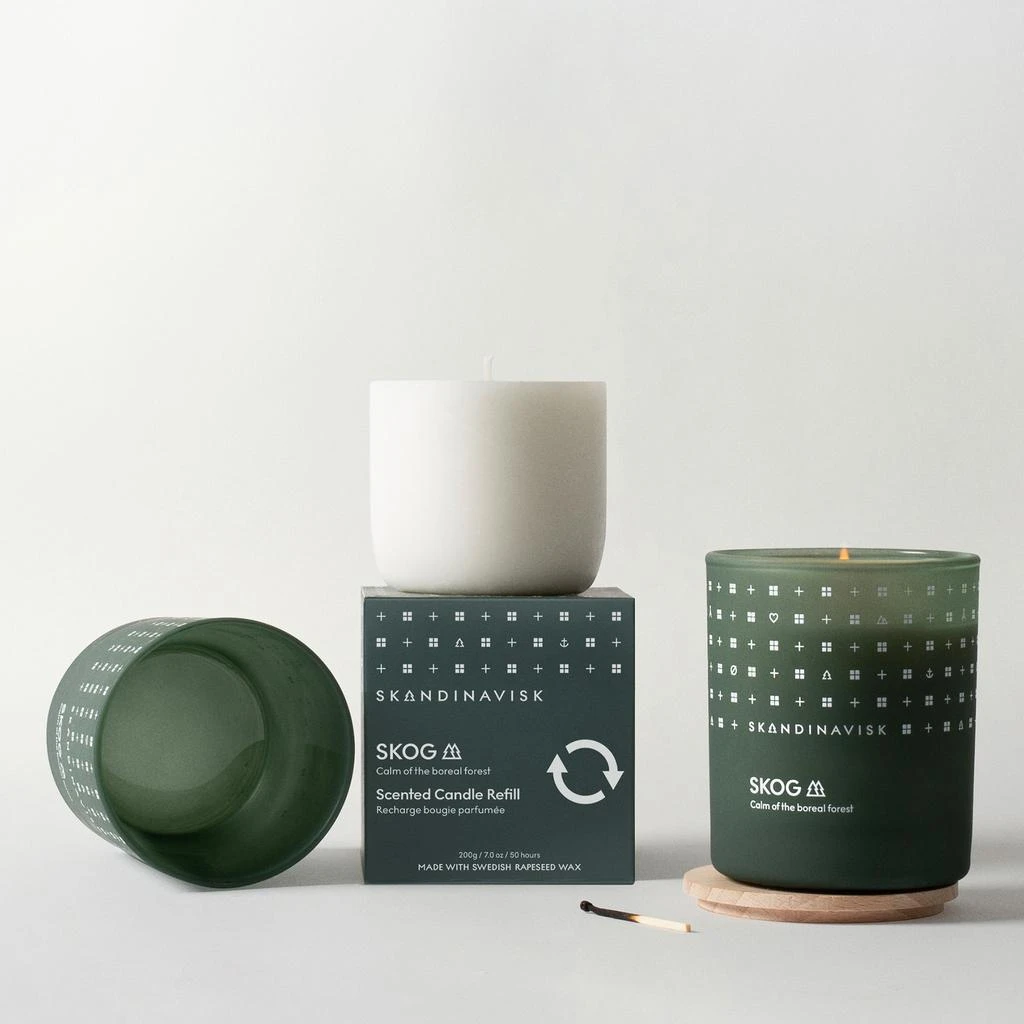 商品SKANDINAVISK|SKANDINAVISK Scented Candle Refill - Skog,价格¥199,第2张图片详细描述
