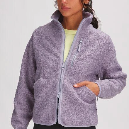 商品Backcountry|Fleece Zip Front Jacket - Women's,价格¥326,第3张图片详细描述