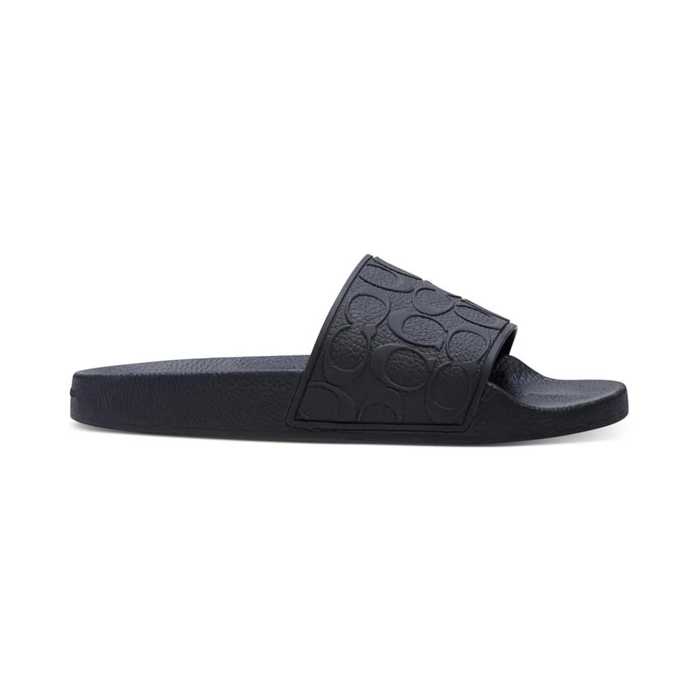 商品Coach|Men's Signature Pool Slide Sandals,价格¥424,第2张图片详细描述
