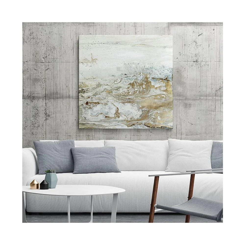 商品Giant Art|20" x 20" Geode II Teal Version Museum Mounted Canvas Print,价格¥879,第3张图片详细描述