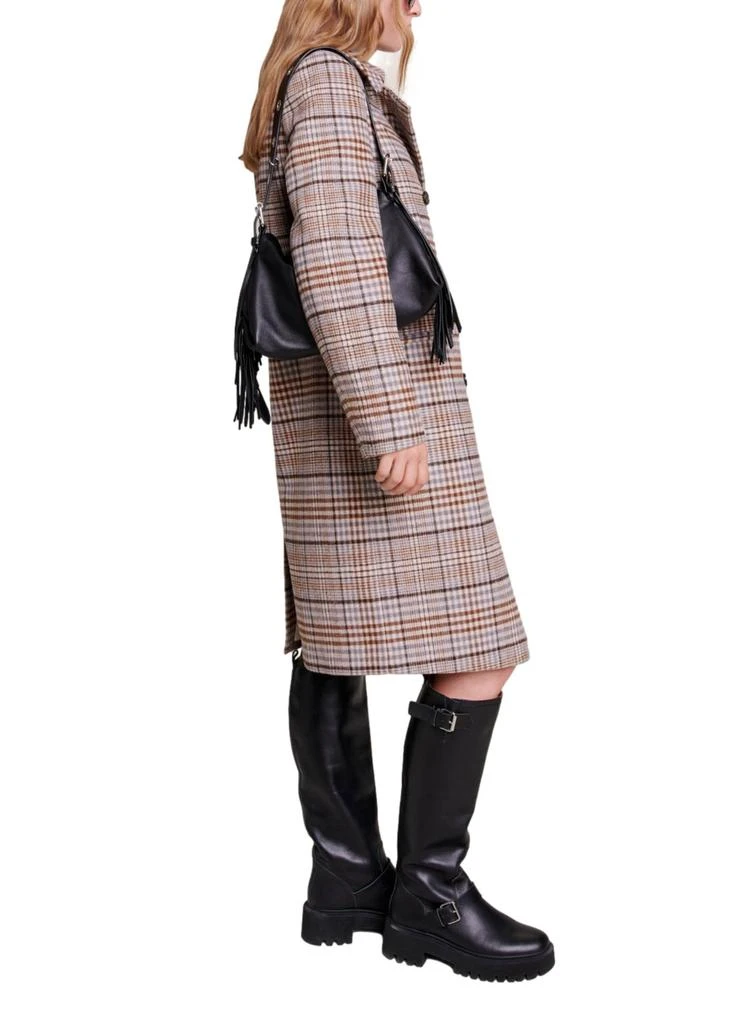 Long checked coat 商品