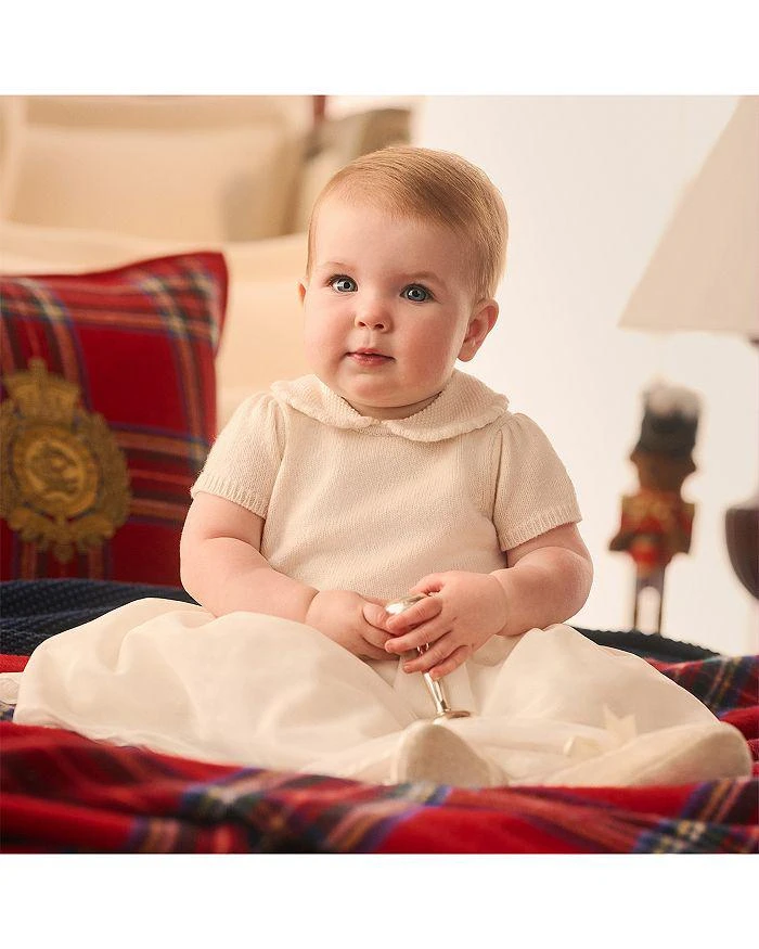商品Ralph Lauren|Girls' Mixed Media Dress - Baby,价格¥1279,第3张图片详细描述
